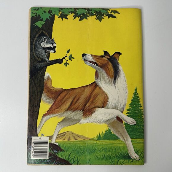 Vtg 1979 Lassie Landslide At Roberts Range Coloring Book Golden READ - Picture 2 of 13